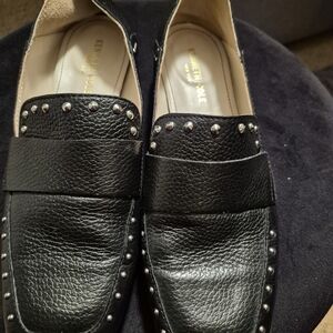 Kenneth Cole Black Leather Women's Loafers